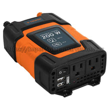 Cargar imagen en el visor de la galería, Inversor TRUPER 200 Convierte Corriente de Auto a Doméstica. Importadora Marvin