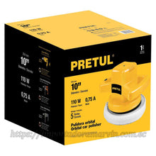 Cargar imagen en el visor de la galería, Pulidora PRETUL Autos y Muebles 10” 110W. Importadora Marvin