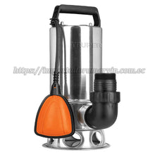 Cargar imagen en el visor de la galería, Bomba Sumergible TRUPER Metálica Inoxidable Agua Sucia 1 ½ HP. Importadora Marvin
